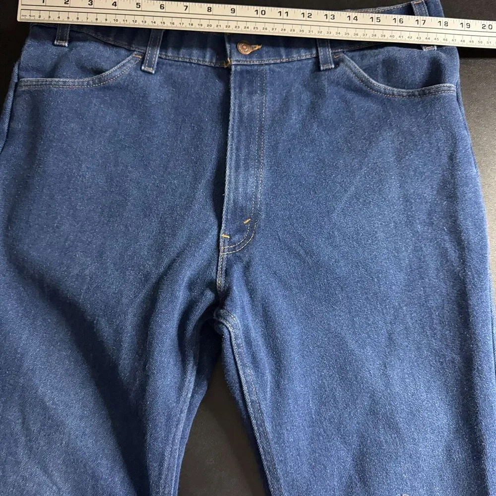 Vtg Levi's Orange Tab Jeans Mens USA 40 x 30 (Actual: 36‎ x 28) Blue